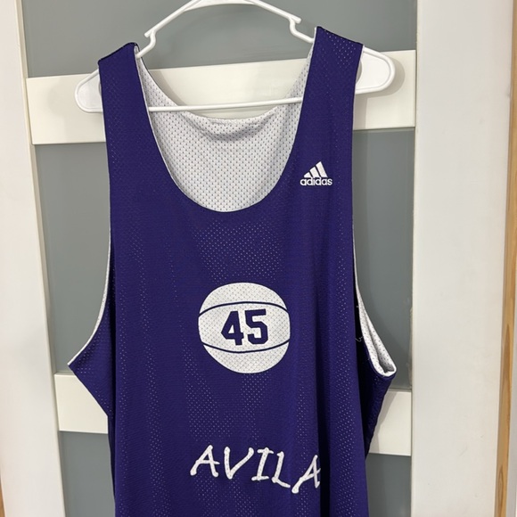 Double sided Adidas AVILA # 45 Jersey  Size XLarge - Picture 2 of 7